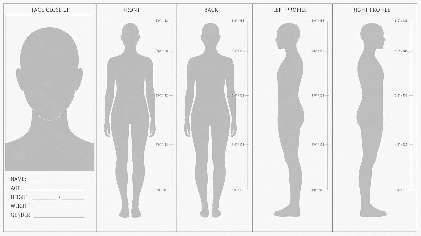 image 1 — blank character-sheet template