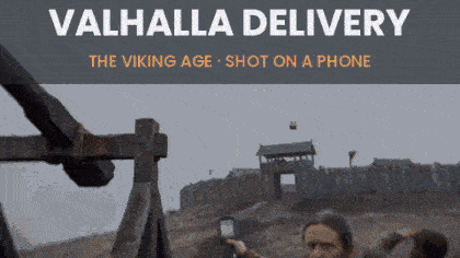 Valhalla Delivery — highlights from the finished film, all fifteen scenes. (Open this document in Google Docs to watch it play.)