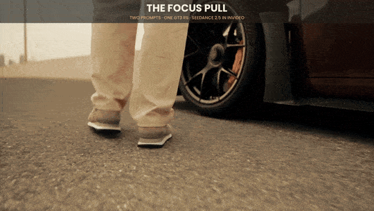 The finished film — a 30-second Porsche 911 GT3 RS fashion film cut from two Seedance 2.5 generations. (Open this document in Google Docs to watch it play.)