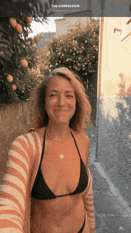 The finished 30-second ad — she confesses everything, and it still sells. (Open this document in Google Docs to watch it play.)