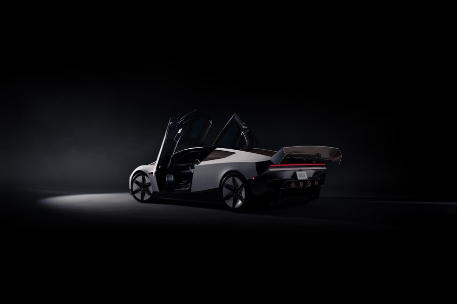 Image 3 — rear, doors and wing up